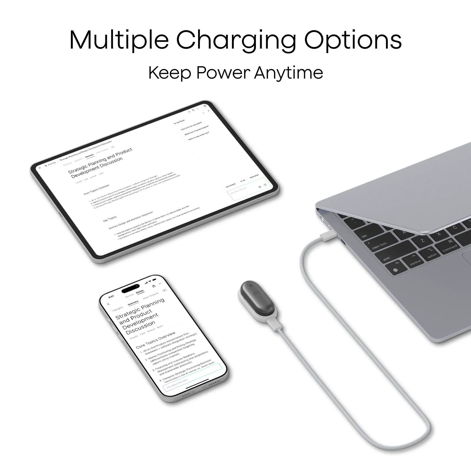 Charging Kit for Plaud NotePin｜Plaud NotePin S - Image 4