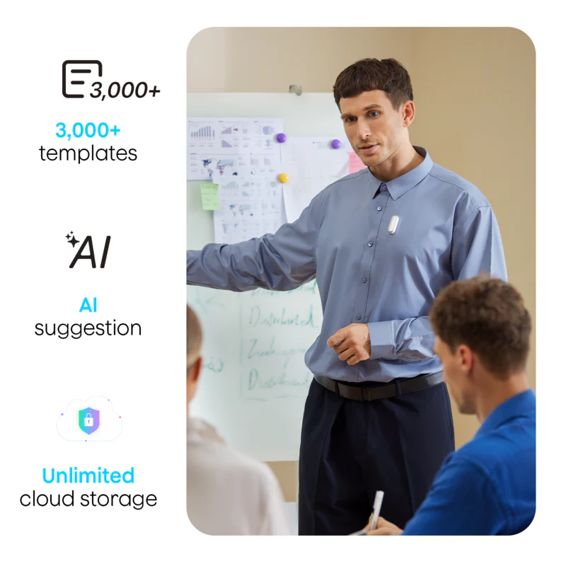 Plaud NotePin - Wearable AI note taker - Image 4