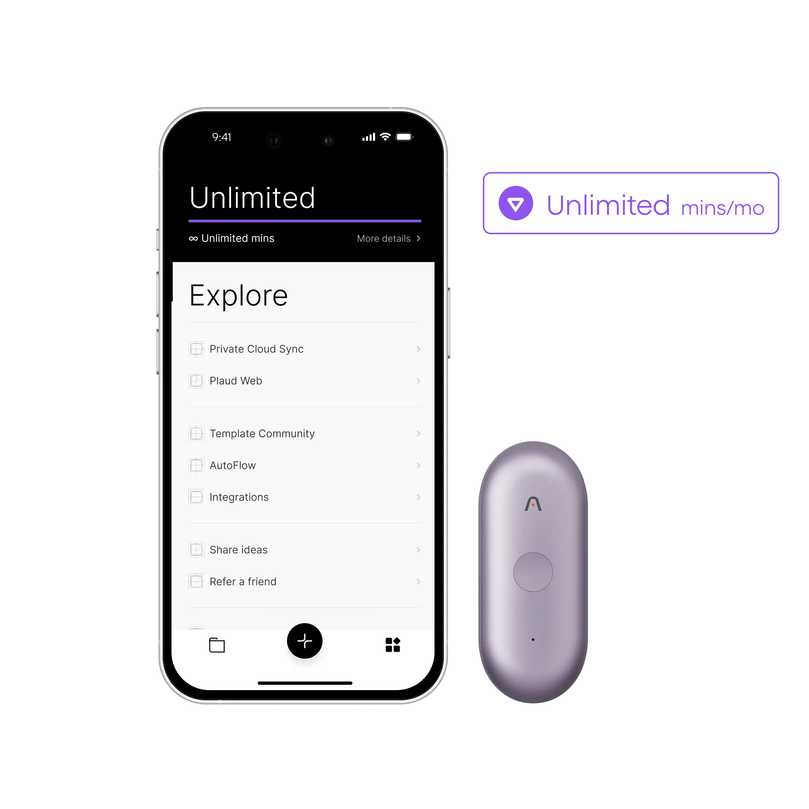 Plaud NotePin S & AI Annual Unlimited Plan - Image 9