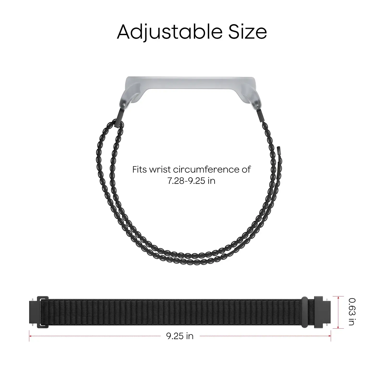 Nylon Wristband for Plaud NotePin｜Plaud NotePin S - Image 3